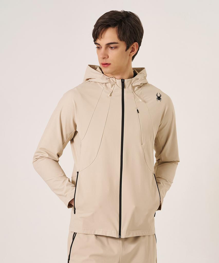 Spyder Men'S Double Face Training Zip-Up Hoodie Splpcnft202Mbeg