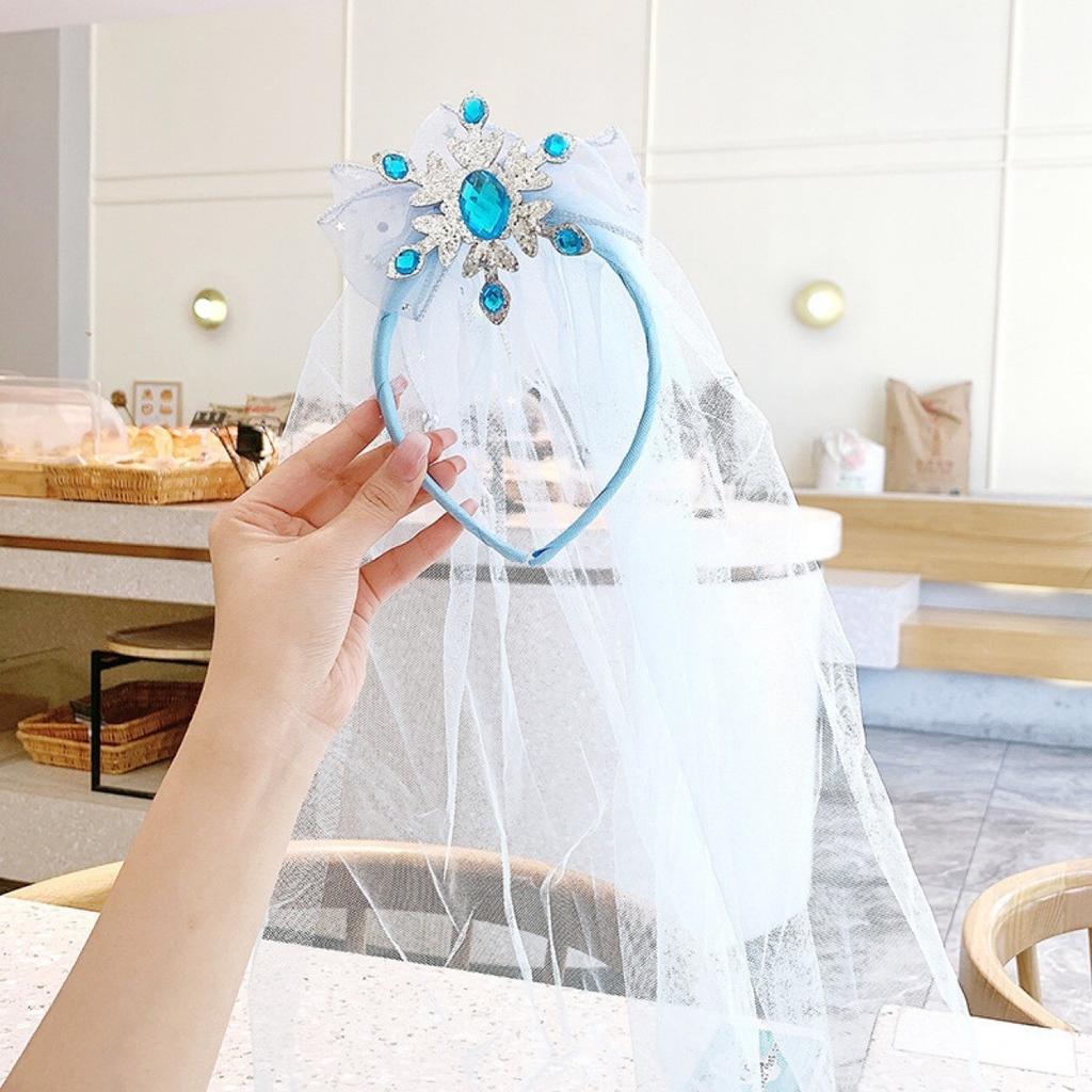 Cross-border foreign trade Ice and Snow Queen dress Fluffy yarn dress with cape Frozen Princess Elsa dress