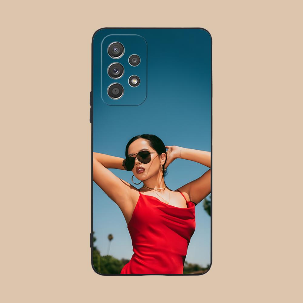 Модный чехол для мобильного телефона Becky G для Samsung Galaxy A73 72 71 70 56 55 54 53 52 36 35 34 23 16 15 5G Цветной защитный чехол