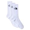 Multi Sport Cush Crew Assorted Logo Size NF0A882H Men's Socks, 3-Pair Set, Socks, M, TNF_WHITE(FN4)