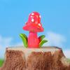 Colorful Mushroom Succulent Garden Decor - Miniature Moss Landscape Accessories