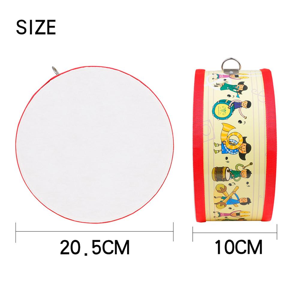 Children's Drum Double-sided Drum Colorful Kid Music Educational Toy