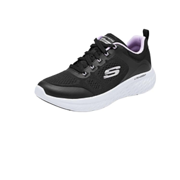 Skechers Серия Go Удобные Модные Универсальные Сетчатые Прочные Низкие Беговые Кроссовки Женские кроссовки Черный 897928-BKLV