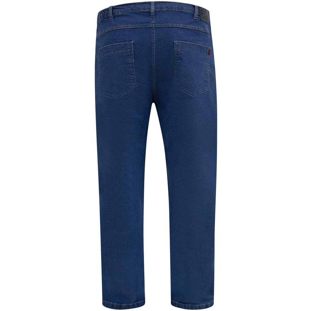 Duke Мужские джинсы D555 London Bailey с эластичной талией, большие размеры