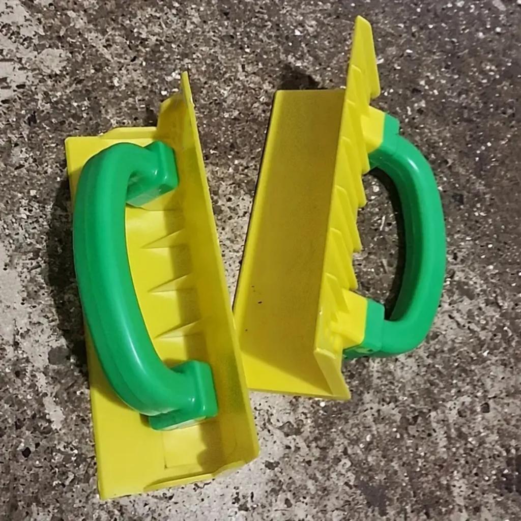 2pcs Wall Corner Smoothing Tool Plastic Inner And Outer Corner Handheld Plaster Gypsum Seam Tool Suitable For DIY And Use, I