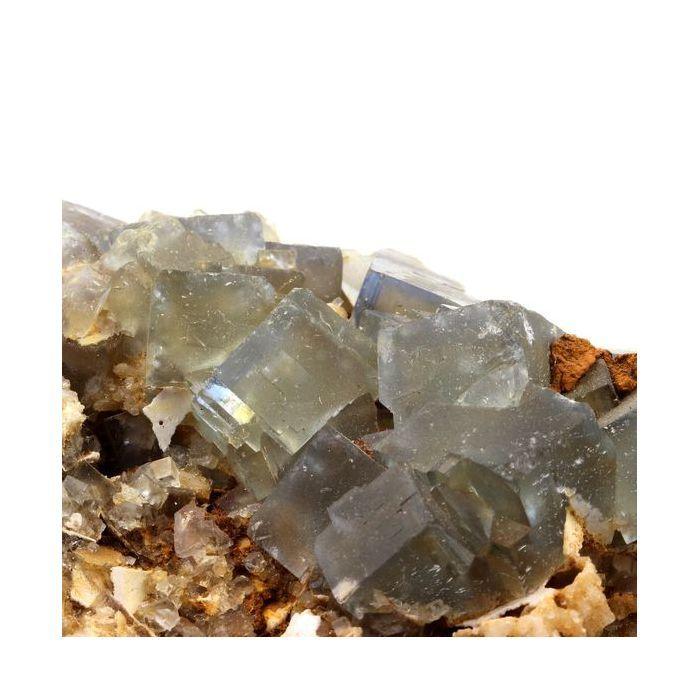 Pierres et Minéraux. Fluorite. 644.5 ct. Mont-Roc Mine, Tarn, France..