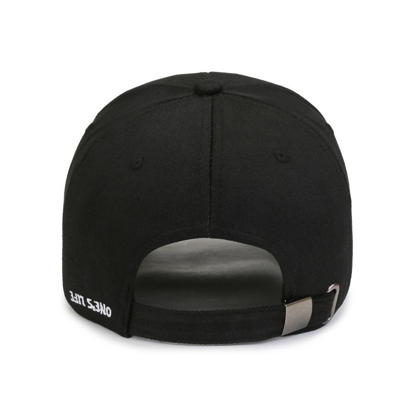 Hat Women's RC Gold Thread Embroidery Letters Men's Baseball Cap Face Small Cap Men's Outdoor Sun Hat