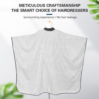 Воротник для стрижки волос Парикмахерская профессиональная ткань Парикмахерская выкройка Фартук Накидка Антистатический парикмахерский халат Салон
