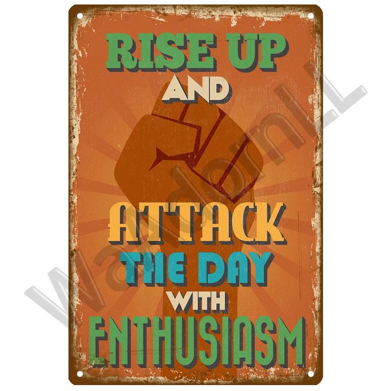 Вывеска для спортзала, металлическая вывеска, винтажный металлический плакат, металлическая табличка для тренировок, настенный декор для мужчин, жестяная вывеска для спортзала в пещере, декоративная тарелка для фитнеса