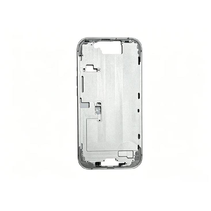 Middle Frame Housing Assembly For iPhone 16 Pro Pre-Installed With Buttons & Charging Mesh Replacement
