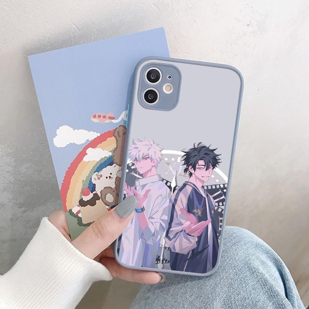 Аниме Ссылка Клик Время Агент Чехол для Телефона для iPhone 14 11 12 13 Mini Pro Max 8 7 Plus X XR XS MAX Полупрозрачный Матовый Чехол