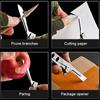 Small Folding Exacto Knife With 10pcs Extra Blades Keychain EDC Pocket Box Cutter Mini Replaceable Razor Blades Utility Knives