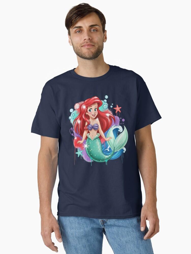 The Little Mermaid Ariel – Magical Mermaid Princess Art Classic T-Shirt