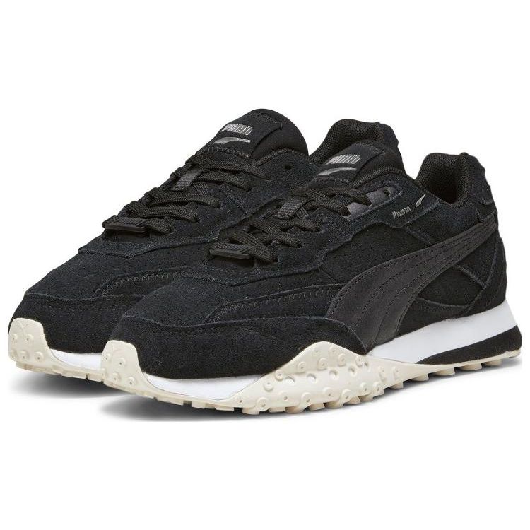 Puma Blktop Rider Удобные Универсальные Прочные Низкие Повседневные Кроссовки Женские Черный 393119-01