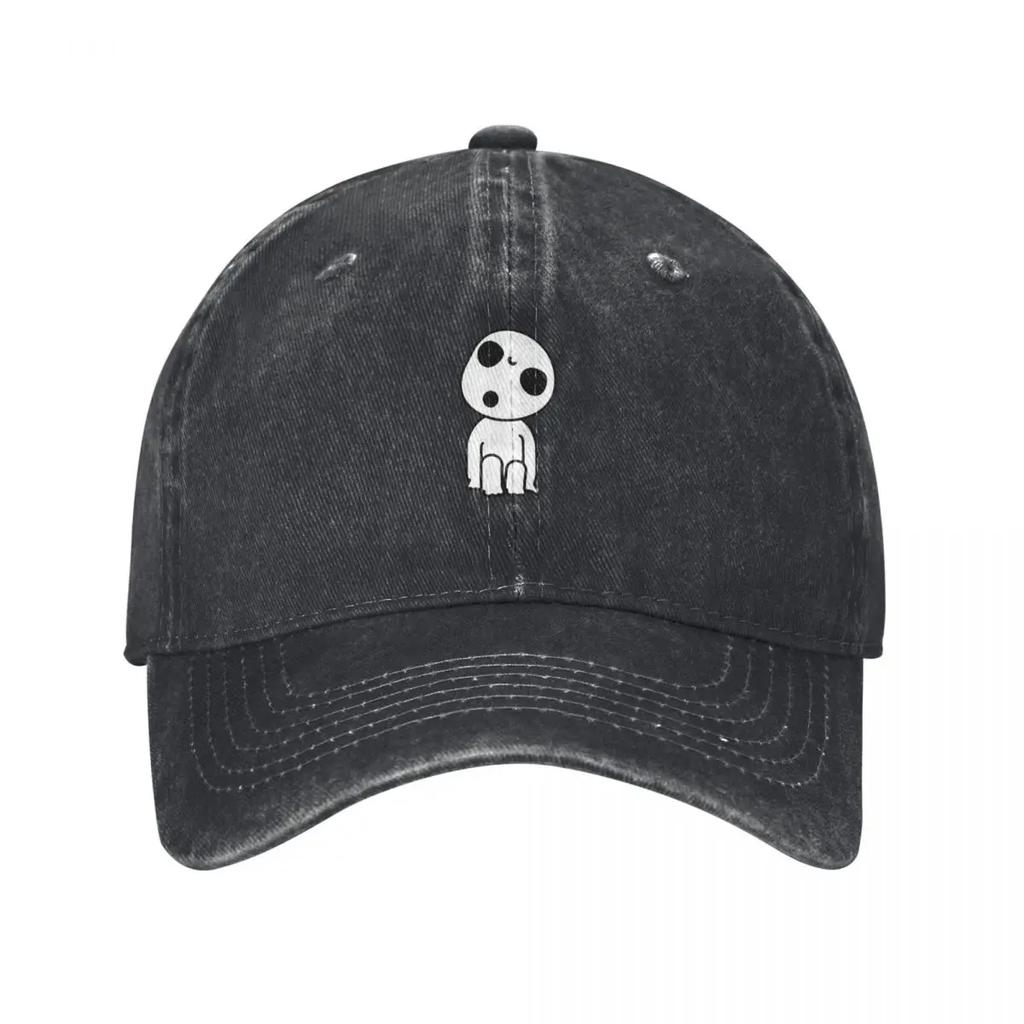 Kodama Spirit Baseball Cap Luxury Unisex Hat Hat Beach Unisex hat Vintage Women Caps Unisexs