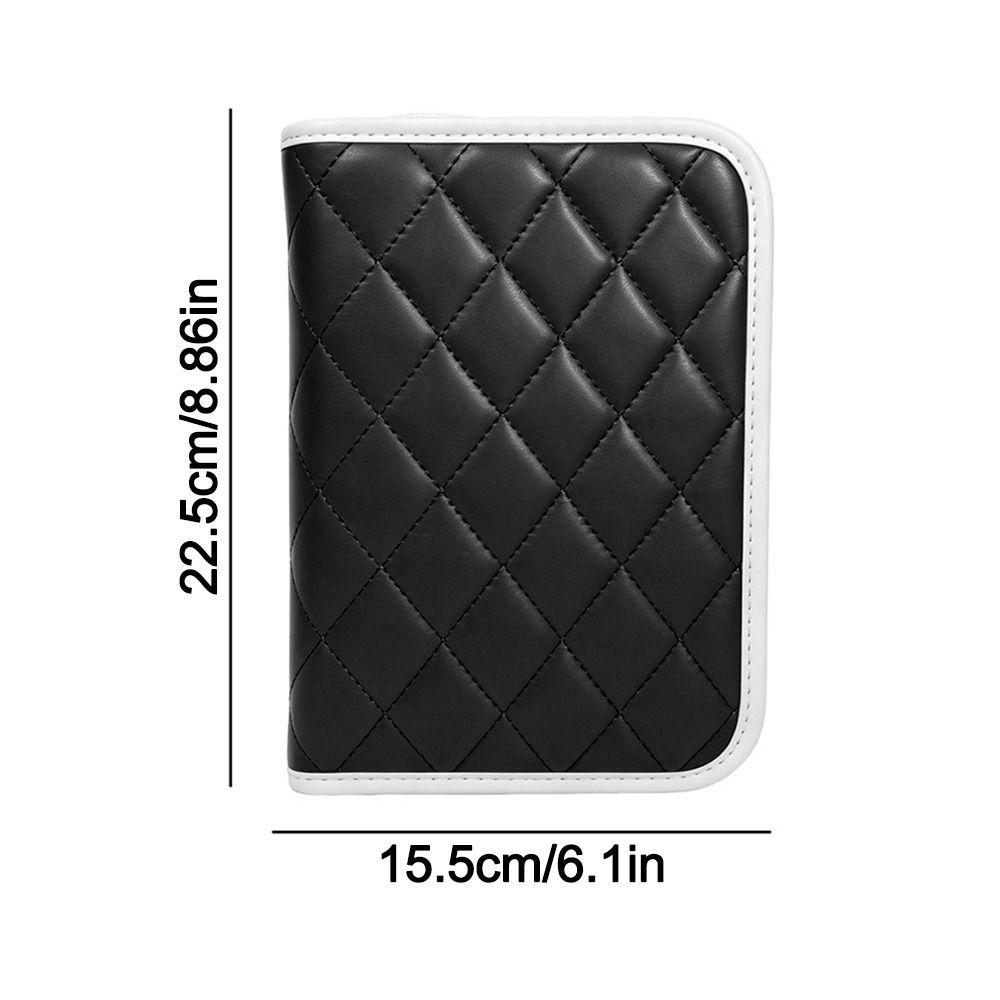 PU Leather Jewelry Packaging Box Zipper Closure Jewelry Organizer Case Home Storage