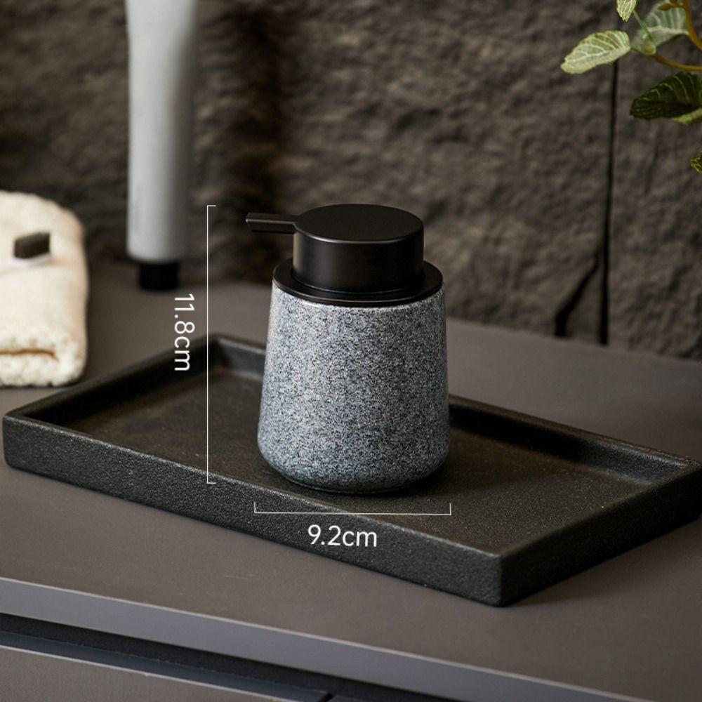 Refillable Wood Grain Soap Dispenser 250ml Liquid Lotion Storage Bottles  Face Wash