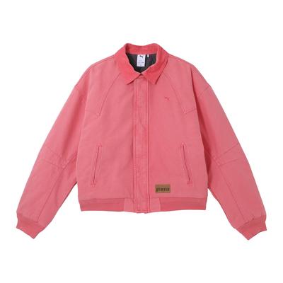 Puma Утепленная куртка Retro Reverie, куртки унисекс, ярко-оранжевые 629601-96