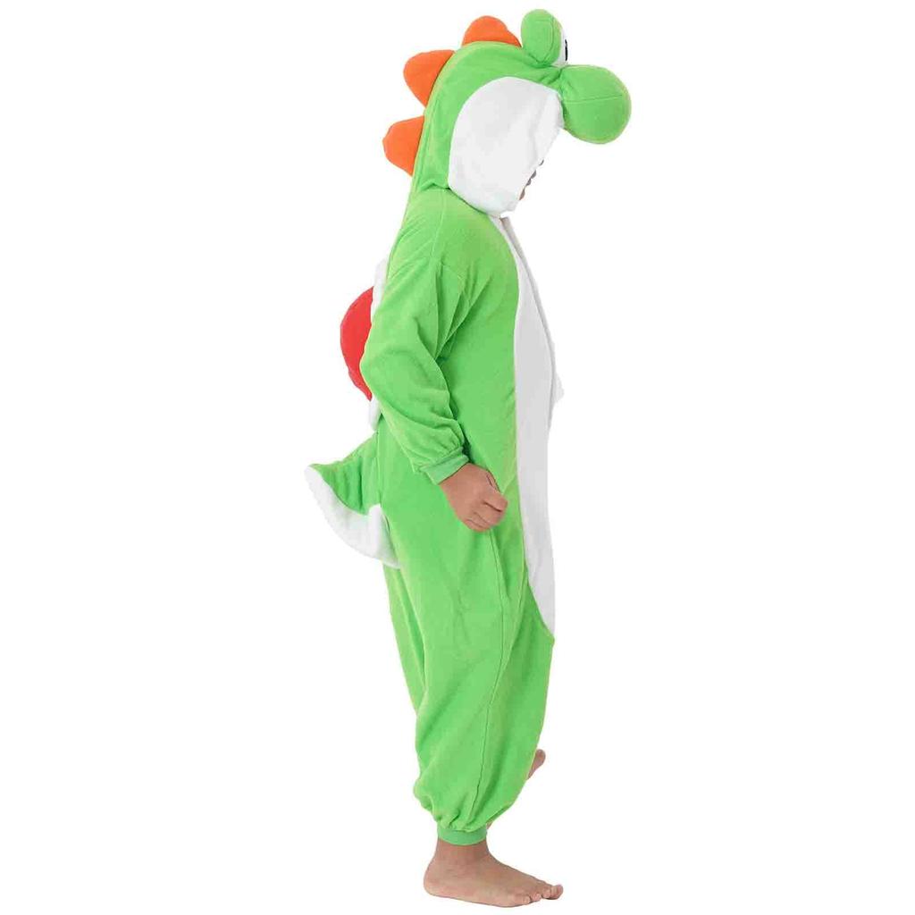 SAZAC Character Fleece Kigurumi Super Mario Yoshi for Children 130cm