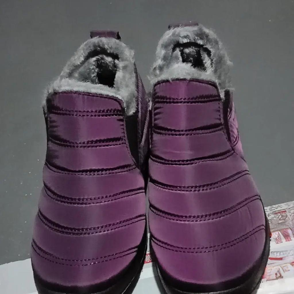 Cotton Shoe Unisex Large 36-47 Warm Cotton Shoes Soft Soled Waterproof Cotton Shoes Snow Leisure Outdoor Cotton Boots