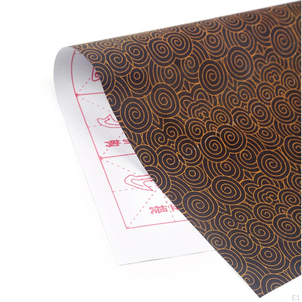 Набор для китайской каллиграфии, многоразовая бумага без чернил, водная ткань для письма с кистями