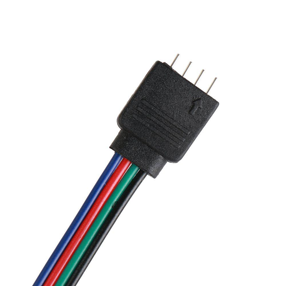 2/10 Pcs Hot For 3528 5050 LED Strip Light Wire Male Female Connector 4 pin 5 Pin Adapter