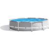Prism Frame Pool - INTEX - Ø 306 X 76cm - Grey - 4,485 L - Above Ground