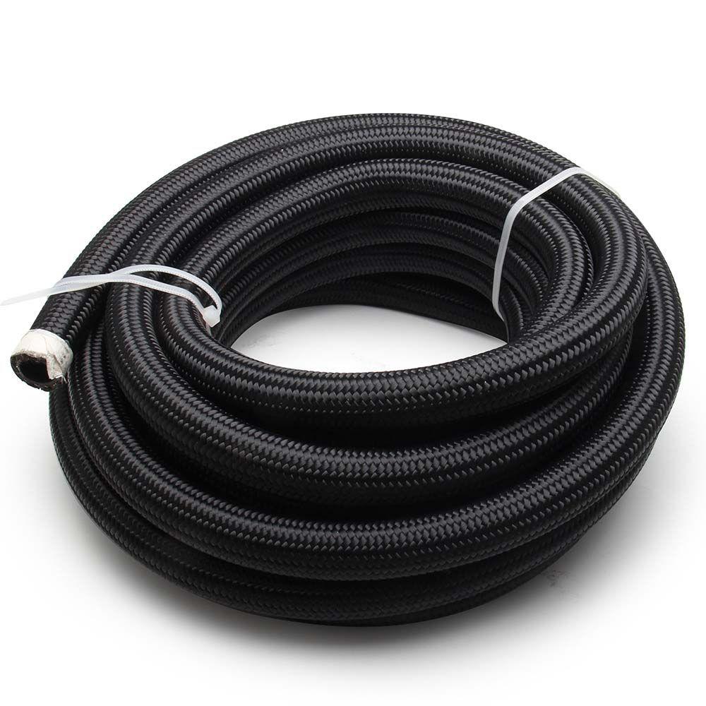 CPE Nylon Braided Hose Line Stainless Steel Black Hose Oil Tubing Oil Hose Fuel Pipe Oil Cooler