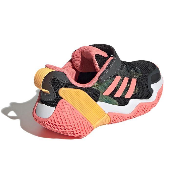 Adidas 4Uture Rnr El K Durable Low-Top Kids Running Shoes Kids Running Shoes Black Pink GV7874