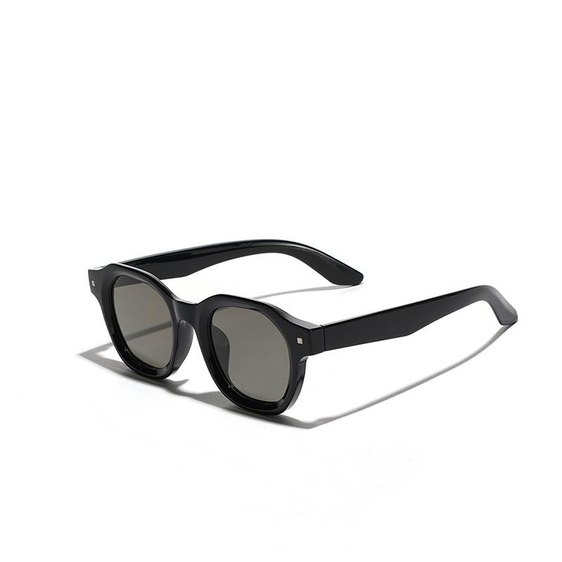 Поляризованные солнцезащитные очки мужские японские и корейские квадратные ретро-солнцезащитные очки женские очки