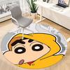 1pc Crayon Shin-chan Office Round Area Rug, Under Office Chairs Bedroom Living Room Home Decor  a1022138
