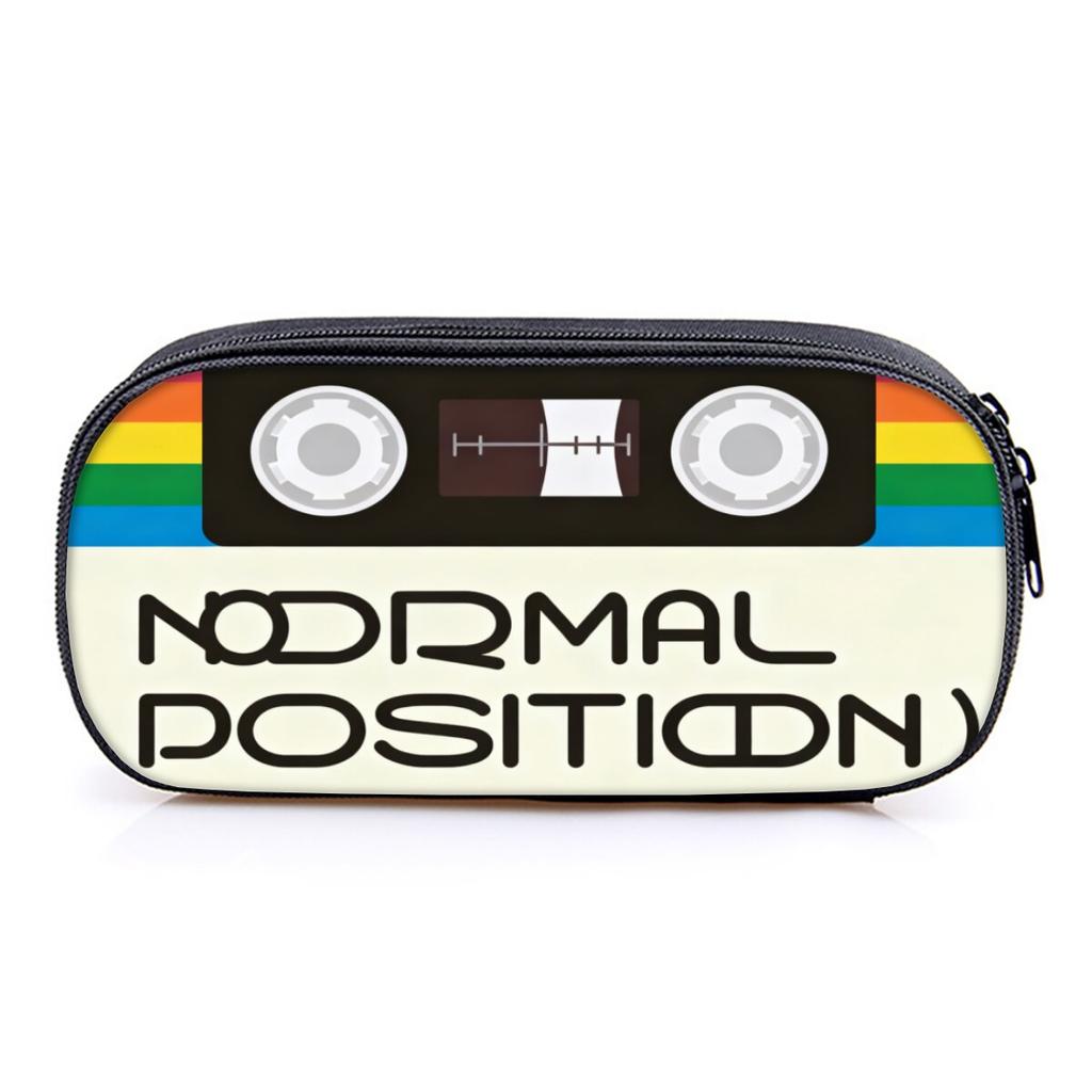 Hot Sales Tape Print Layered Fabric Pencil Case 3D Cartoon Pen Bag Best Gift for Boys/Girls School & Office Supplies