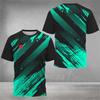 Men's T-Shirts Crew Neck Short Sleeve Colourful Print Tennis Running T-Shirt Casual Comforts Outdoor Sportswear Tops