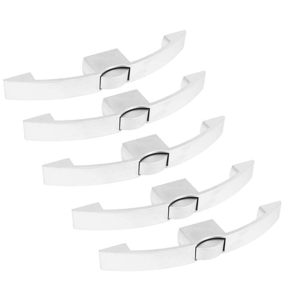 5 шт. Ручка-замок для шкафа Арочная Кнопочная Ручка-скоба Высокая Прочность для Автодома Яхты Каравана