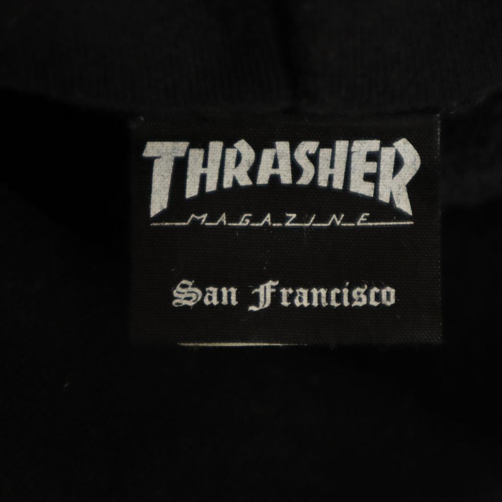 Thrasher Parker XL черная Задняя шлифовка Мужская Б/у