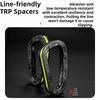 Wear Resist Carbon Bottom Cable Puller Non-Slip Design Nylon Cable Puller  Fishing Tools