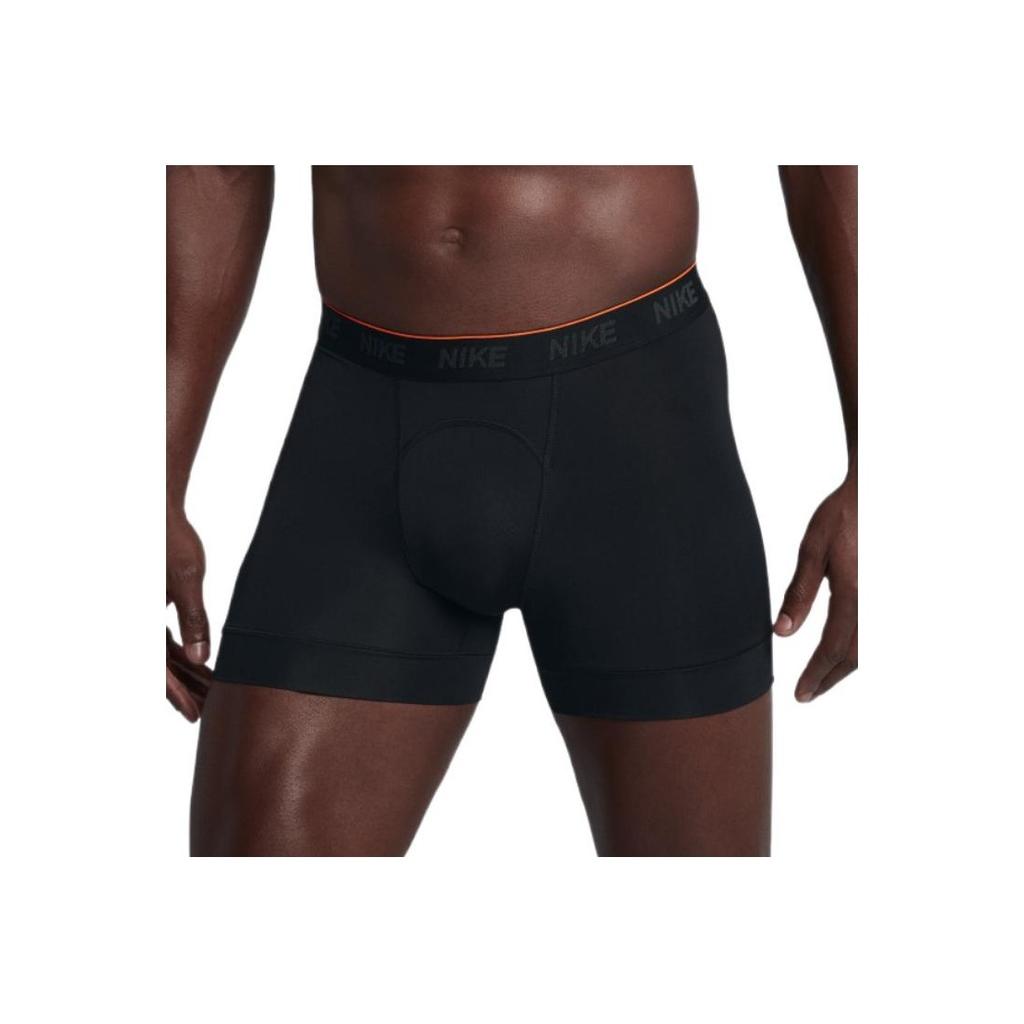 Nike Комплект нижнего белья из двух мужских трусов с логотипом и эластичным поясом, черный AO1209-010