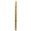 Traditional Handmade Musical Instrument Flute Brown Bansuri Wooden Decor