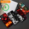 Чехол для телефона P-Parasyte Promax с магнитом для IPhone 17 16 14 13 12 11 15 Pro Air Max Plus Беспроводная зарядка
