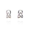 NEUF PIECE TWISTED HEART EARRINGS / MEDIUM