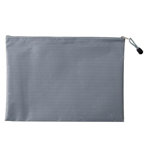 Сумка для документов из ткани Оксфорд с застежкой-молнией, водонепроницаемая сумка для хранения документов большой емкости с ремешком, офисные принадлежности