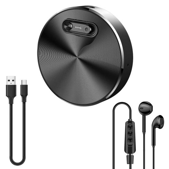 Q37 Прочный диктофон Металлический Маленький Голосовой Файл Шифрование Активированный Диктофон для Дома