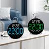 8029 LED Digital Alarm Clock Multi Function Students Electronic Desk Clock with Large Display