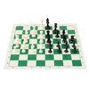 33Pcs 42cm Chess Set Professional Square Board Plastic Hand Carved Board Game Set