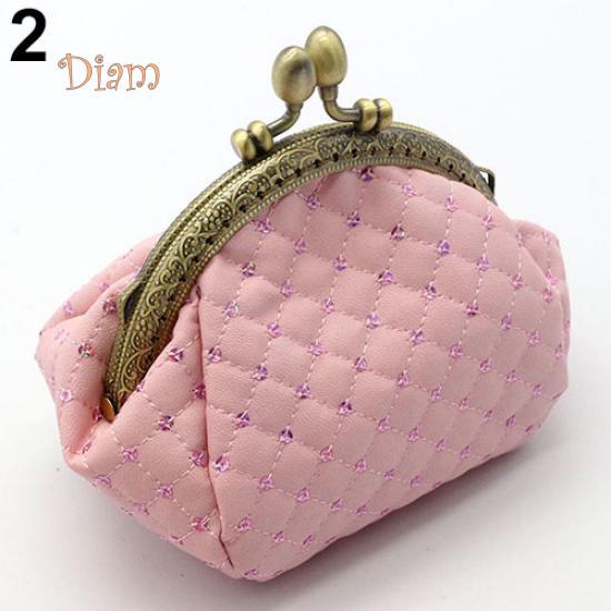 Женская мода ромбический узор кошелек карты портмоне клатч мини-сумка
