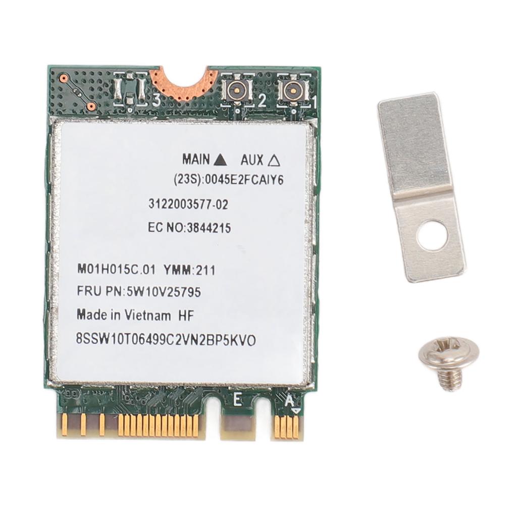 RTL8822CE FRU NGFF Wireless Network Card 2.4GHZ 5GHZ Dual Band 867Mbps NGFF Bluetooth 5.0 Adapter