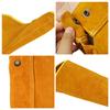 Leather Welding Arm Sleeves Welding Arm Protection Cowhide Welder Arm Sleeves Breathable Welding Work Sleeves for Welders Safe