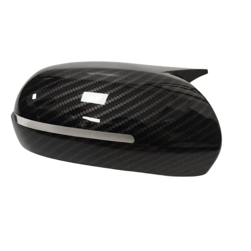 Для KIA K3 Cerato Forte 2010-2013 2011 2012 ABS карбоновое волокно боковая дверь автомобиля зеркало заднего вида крышка оболочка корпус наклейка отделка