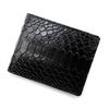 [Complex Gardens] Aoki Bag Wallet, Black, Saxe Blue, Card Case, Python Embossed, Men's Business (Ryuju)