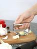 Manual Stainless Steel Garlic Mincer, Garlic Crusher Press for Fruits & Vegetables, Kitchen Food Processor Tool
